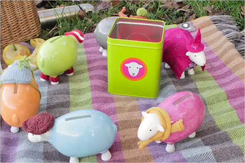 かわいい羊のハーディー Herdy Heads For The Hills しちごろく