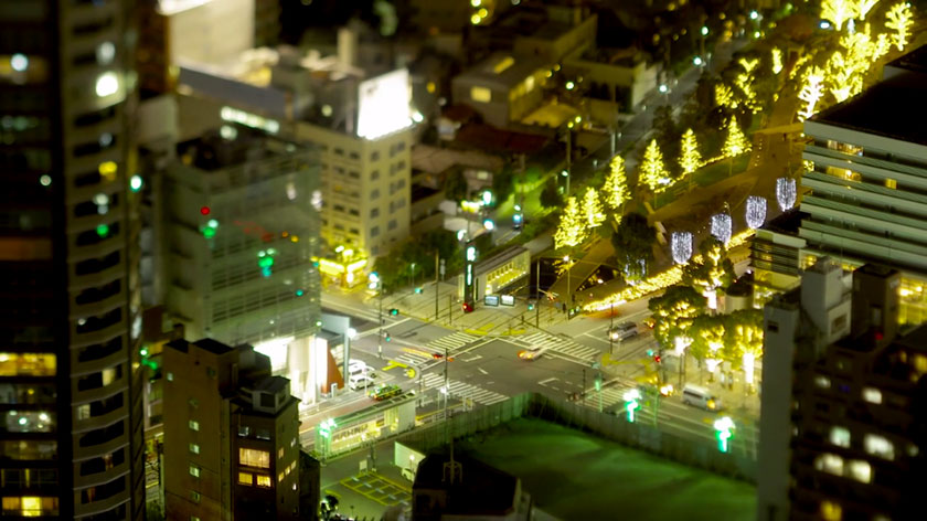 ミニチュア模型のような東京の街『Tokyo City View』 | しちごろく