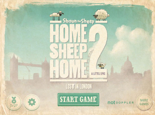 ひつじのショーンのゲーム２ Home Sheep Home 2 しちごろく